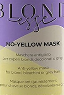 Maska proti žltým odleskom Inebrya Blondesse No-Yellow Mask - 1000 ml (771026237) + darček zadarmo 5