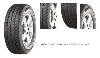 MATADOR 205/65 R 15 102/100T MP330_MAXILLA_2 TL C 1