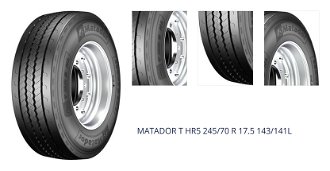 MATADOR 245/70 R 17.5 143/141L T_HR5 TL M+S 3PMSF 16PR 1