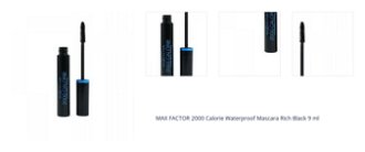MAX FACTOR 2000 Calorie Waterproof Mascara Rich Black 9 ml 1