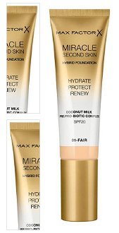 MAX FACTOR Make-up Miracle Touch Second Skin SPF 20, 30 ml, 04 Light Medium 4