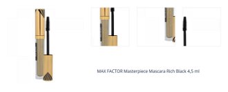 MAX FACTOR Masterpiece Mascara Rich Black 4,5 ml 1