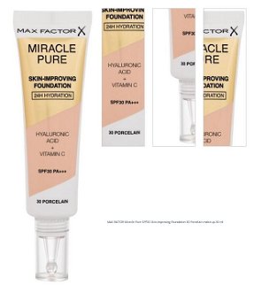 MAX FACTOR Miracle Pure SPF30 Skin-Improving Foundation 30 Porcelain make-up 30 ml 1