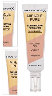 MAX FACTOR Miracle Pure SPF30 Skin-Improving Foundation 50 Natural Rose make-up 30 ml 4