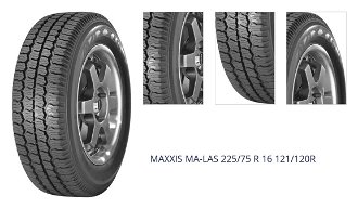MAXXIS 225/75 R 16 121/120R MA-LAS TL C M+S 3PMSF 1