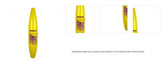 Maybelline Mascara Colossal Volum Black 10,7ml (Odstín Glam Black černá) 1