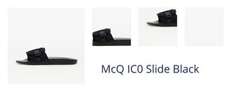 McQ IC0 Slide Black 1