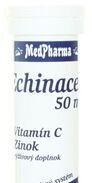MedPharma ECHINACEA 50 mg + vitamín C + Zinok 4