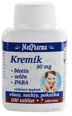 MedPharma krémÍK 30mg+Biotín+Selén+PABA