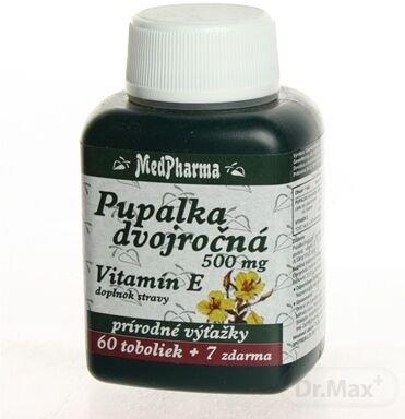 Medpharma Pupalka Dvojročná 500Mg, Vitamín E