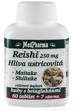 MedPharma REISHI 250 mg, Hliva ustricovitá 2