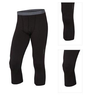 Men's 3/4 thermal pants HUSKY Active Winter black 3
