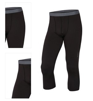 Men's 3/4 thermal pants HUSKY Active Winter black 4