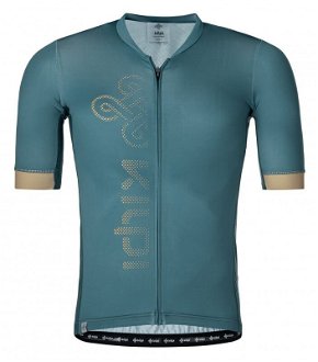 Men's cycling jersey KILPI BRIAN-M turquoise