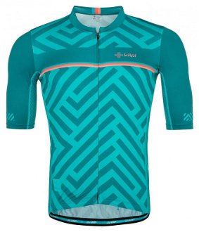 Men's cycling jersey Kilpi TINO-M turquoise 2