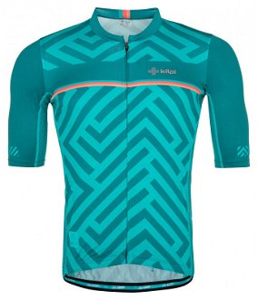 Men's cycling jersey Kilpi TINO-M turquoise 2