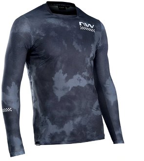 Men's Cycling Jersey NorthWave Bomb Jersey Long Sleeves L