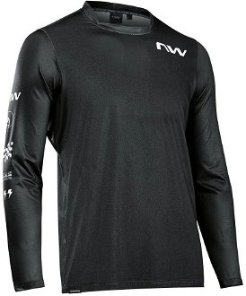 Men's Cycling Jersey NorthWave Bomb Jersey Long Sleeves M