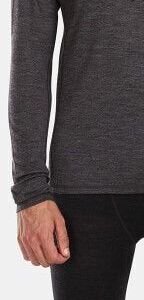 Men's functional T-shirt with long sleeves KILPI MAVORA TOP-M Dark grey 8