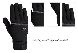Men's gloves Trespass Cruzado X 1