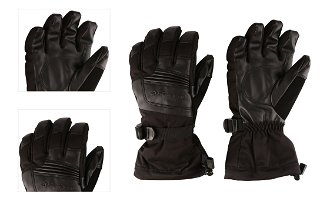 Men's gloves with ptx membrane ALPINE PRO LEDET black 4