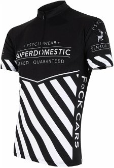 Men's Jersey Sensor Cyklo Superdomestic Black