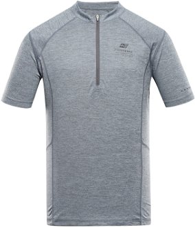 Men's quick-drying T-shirt ALPINE PRO GERET smoked pearl