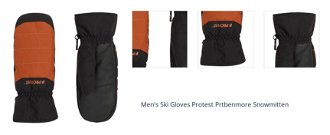 Men's Ski Gloves Protest Prtbenmore Snowmitten 1