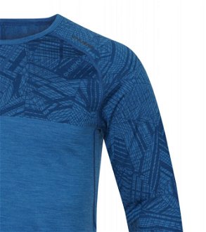 Men's thermal T-shirt HUSKY Merino tm. blue 7