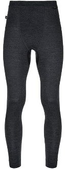 Men's thermal trousers made of wool MAVORA BOTTOM-M black 2