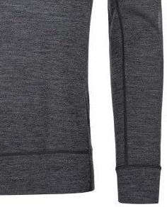 Men's woolen thermal T-shirt KILPI JAGER-M dark gray 9