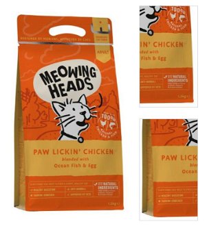 Meowing Heads  PAW LICKIN´ chicken - 1,5kg 3