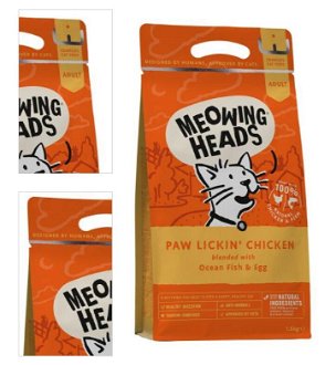 Meowing Heads  PAW LICKIN´ chicken - 1,5kg 4
