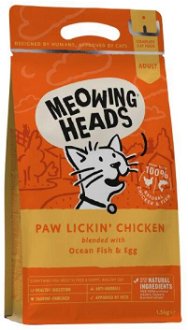 Meowing Heads  PAW LICKIN´ chicken - 4kg + mikroplyšová růžová deka
