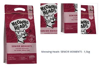 Meowing Heads  SENIOR MOMENTS - 1,5kg 1