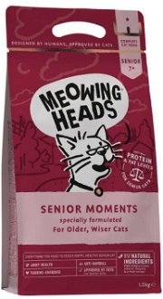 Meowing Heads  SENIOR MOMENTS - 1,5kg 2