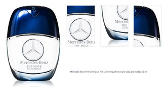 Mercedes-Benz The Move Live The Moment parfumovaná voda pre mužov 60 ml 1