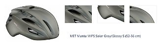 MET Manta MIPS Solar Gray/Glossy S (52-56 cm) Prilba na bicykel 1