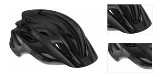 MET Veleno Black/Matt Glossy L (58-61 cm) Prilba na bicykel 3