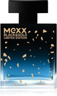 Mexx Black & Gold Limited Edition toaletná voda pre mužov 50 ml 2