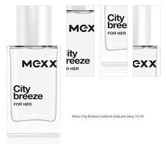 Mexx City Breeze toaletná voda pre ženy 15 ml 1