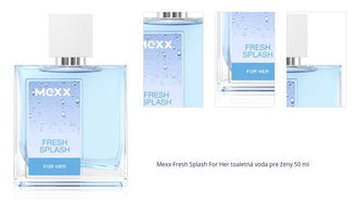 Mexx Fresh Splash For Her toaletná voda pre ženy 50 ml 1