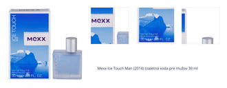 Mexx Ice Touch Man (2014) toaletná voda pre mužov 30 ml 1