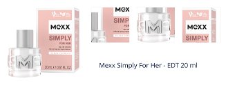 Mexx Simply For Her - EDT 20 ml 1