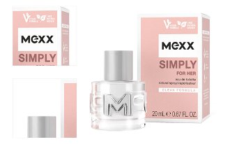 Mexx Simply For Her - EDT 20 ml 4