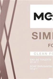 Mexx Simply For Her - EDT 20 ml + mýdlo 75 g 5