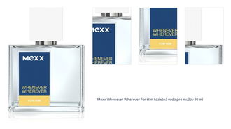 Mexx Whenever Wherever For Him toaletná voda pre mužov 30 ml 1