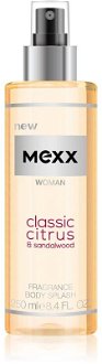 Mexx Woman Classic Citrus & Sandalwood osviežujúci telový sprej 250 ml
