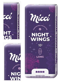 Micca nočné s krídelkami 10 kusov 4