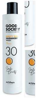 Micelárny šampón a sprchový gél 2v1 Artégo Good Society Beauty Sun Hair  a  Body Wash - 300 ml (0165970) + darček zadarmo 3